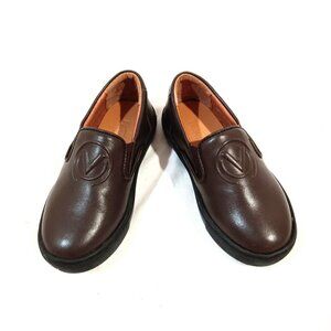 Venettini Shoes Loafers Size 9 USA 26 EU New Brown Color Flats Slip On